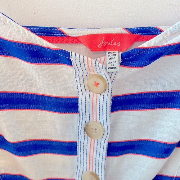 Joules Abby Midi Dress Size 6 (NWOT) - Picture 7 of 7